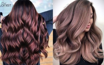 Tutte pazze per i rose brown hair: i capelli castano rosè ispirati al vino